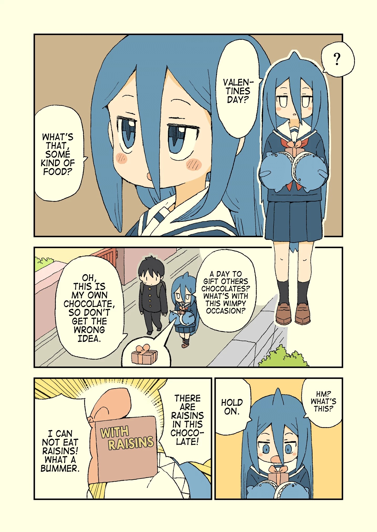 Shark Girl - Chapter 10.5: Valentines Twitter Special