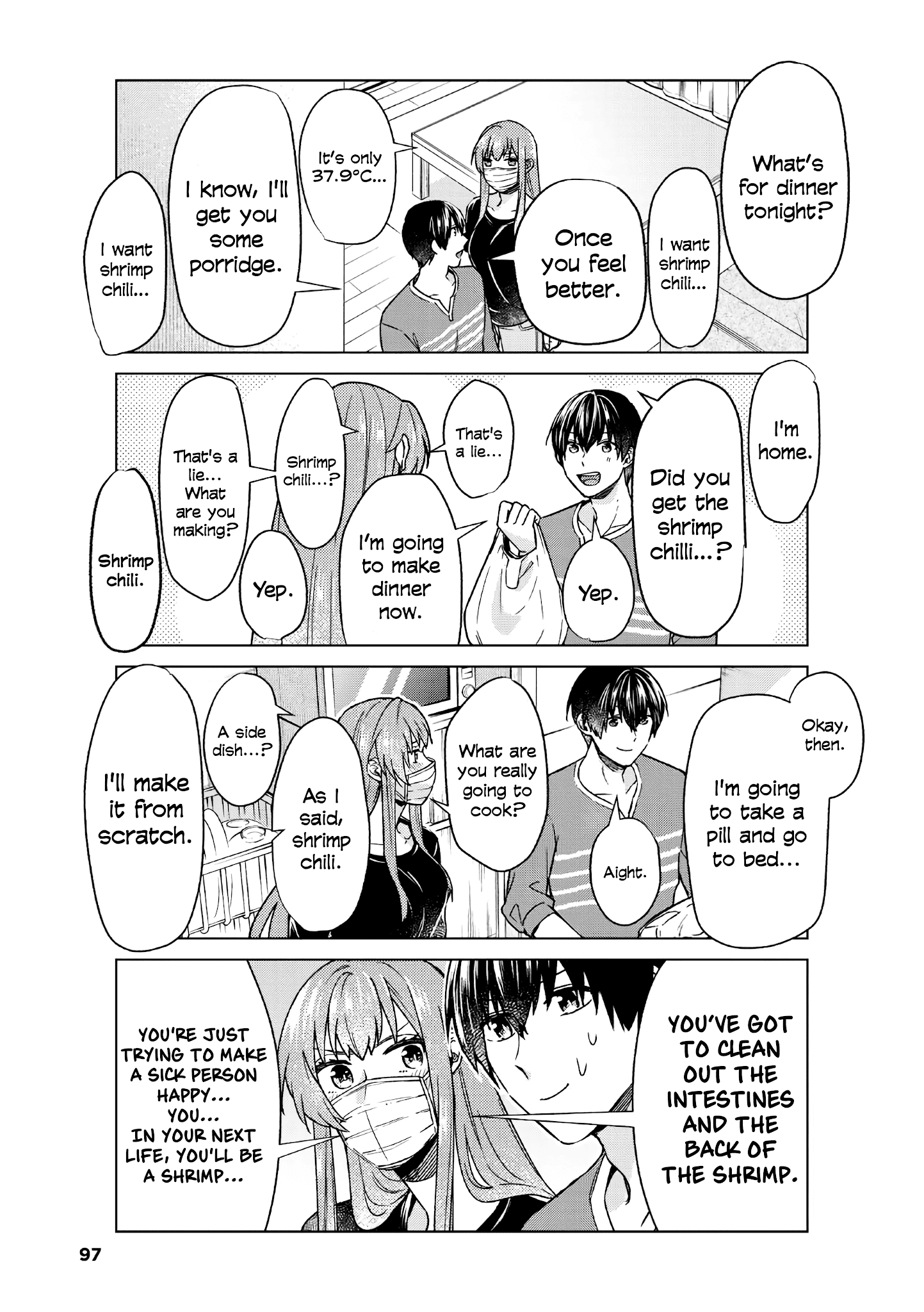 My Perfect Girlfriend! - Chapter 35: Being With My Girlfriend When She Has The Flu Is Also The Best!