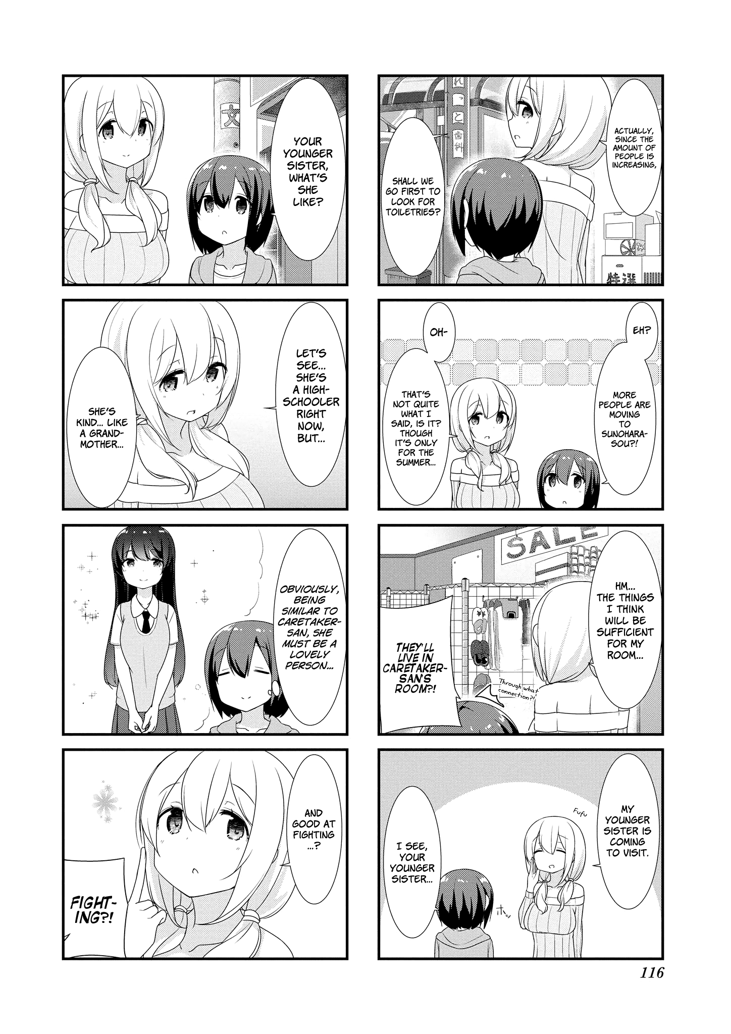 Sunoharasou No Kanrinin-San - Vol.1 Chapter 13