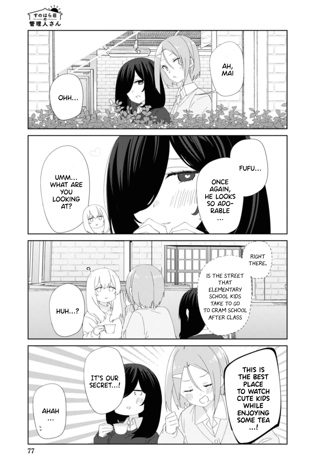 Sunoharasou No Kanrinin-San - Chapter 87