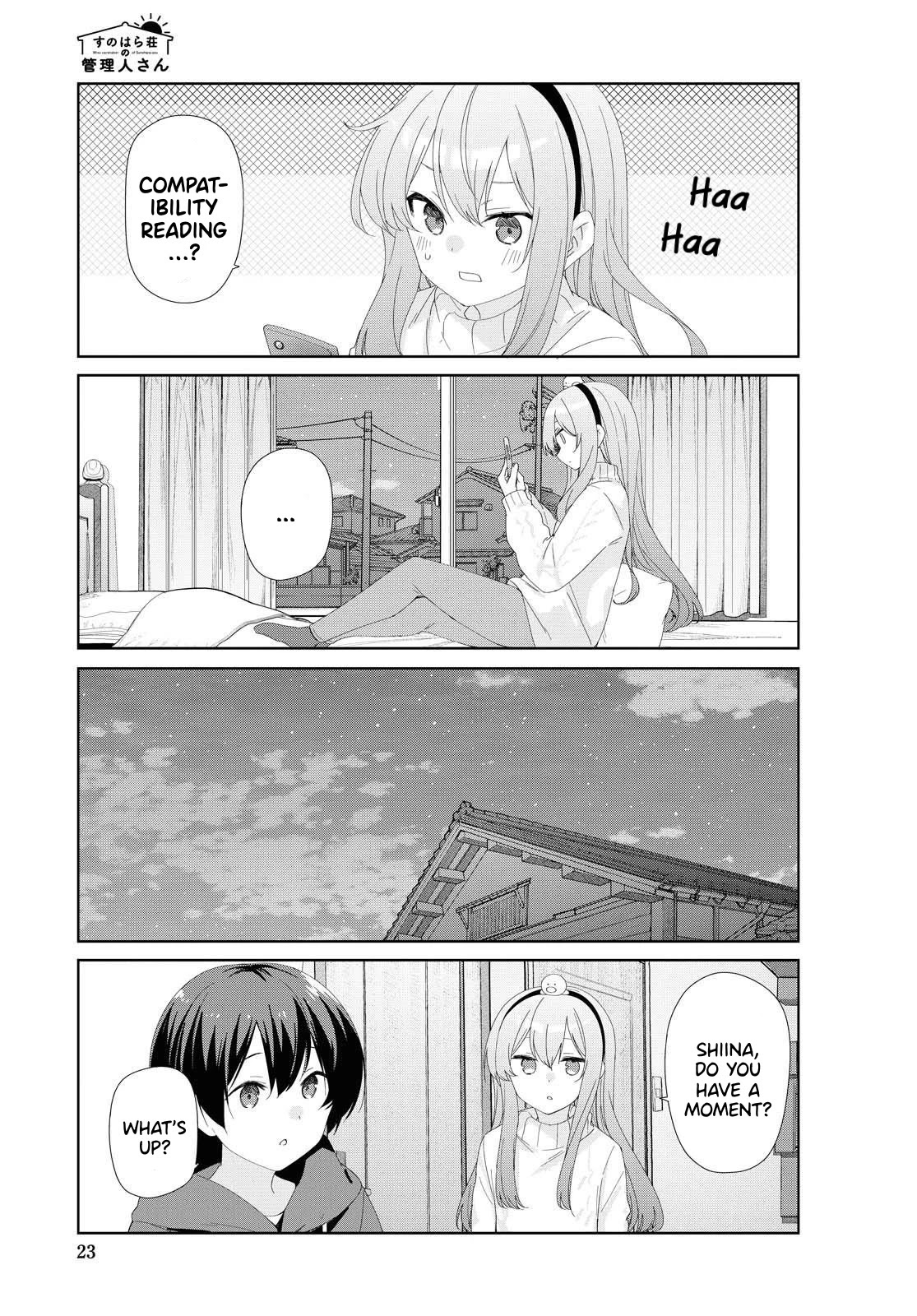 Sunoharasou No Kanrinin-San - Chapter 75