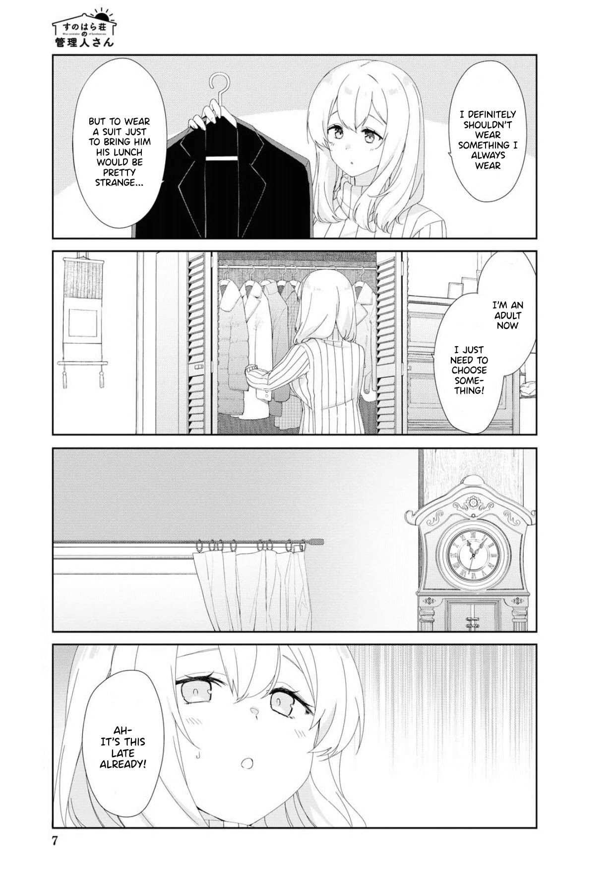 Sunoharasou No Kanrinin-San - Chapter 70