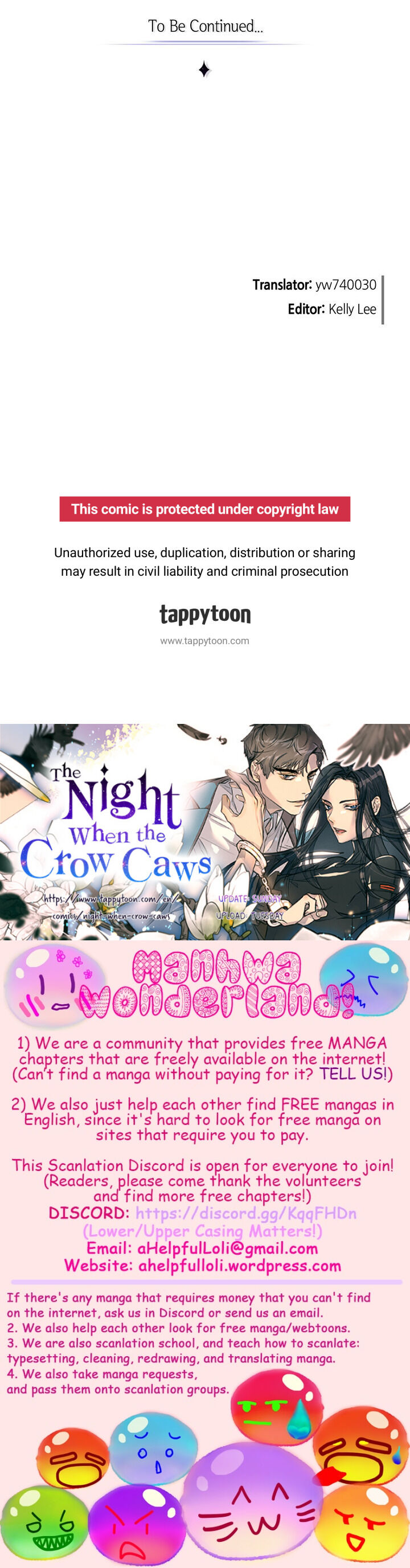 The Night When The Crow Caws - Chapter 8