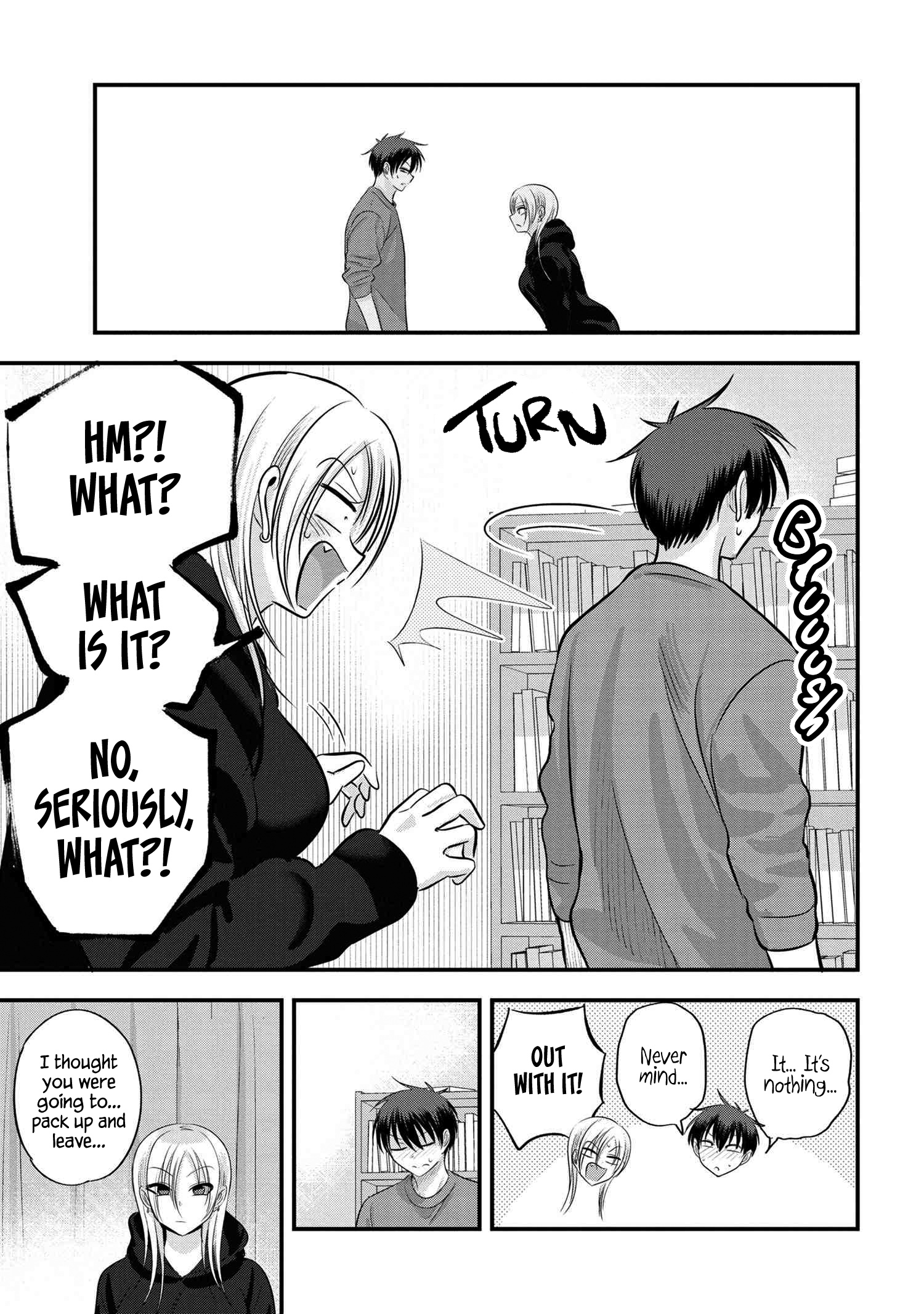 Please Go Home, Akutsu-San! - Chapter 124.5