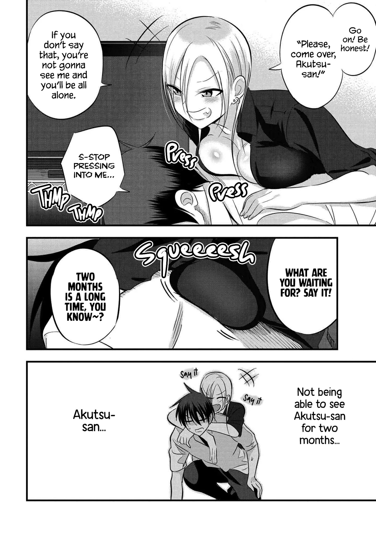 Please Go Home, Akutsu-San! - Chapter 69