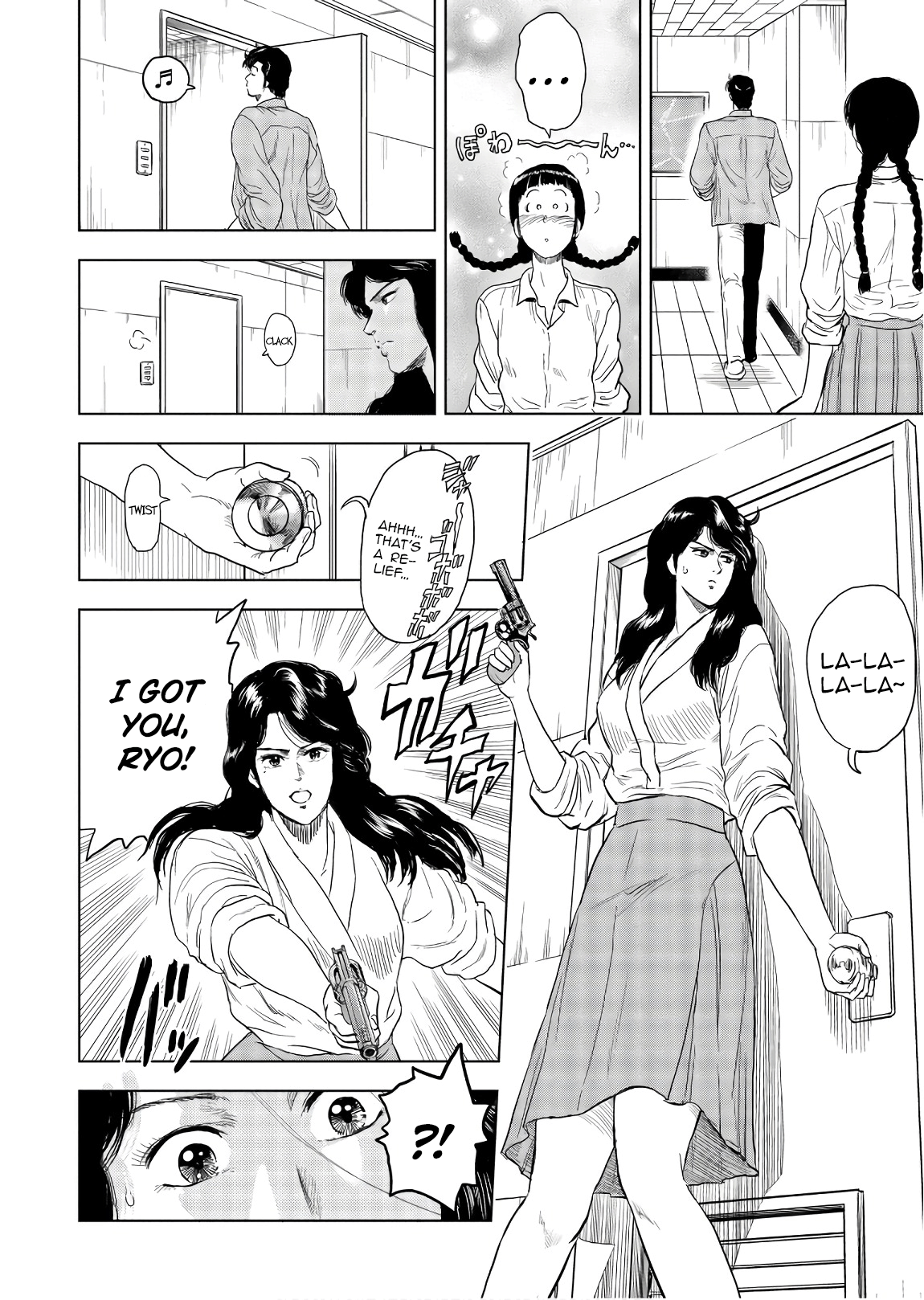 Kyo Kara City Hunter - Vol.1 Chapter 5: Kaori And Saori's Crazy Day