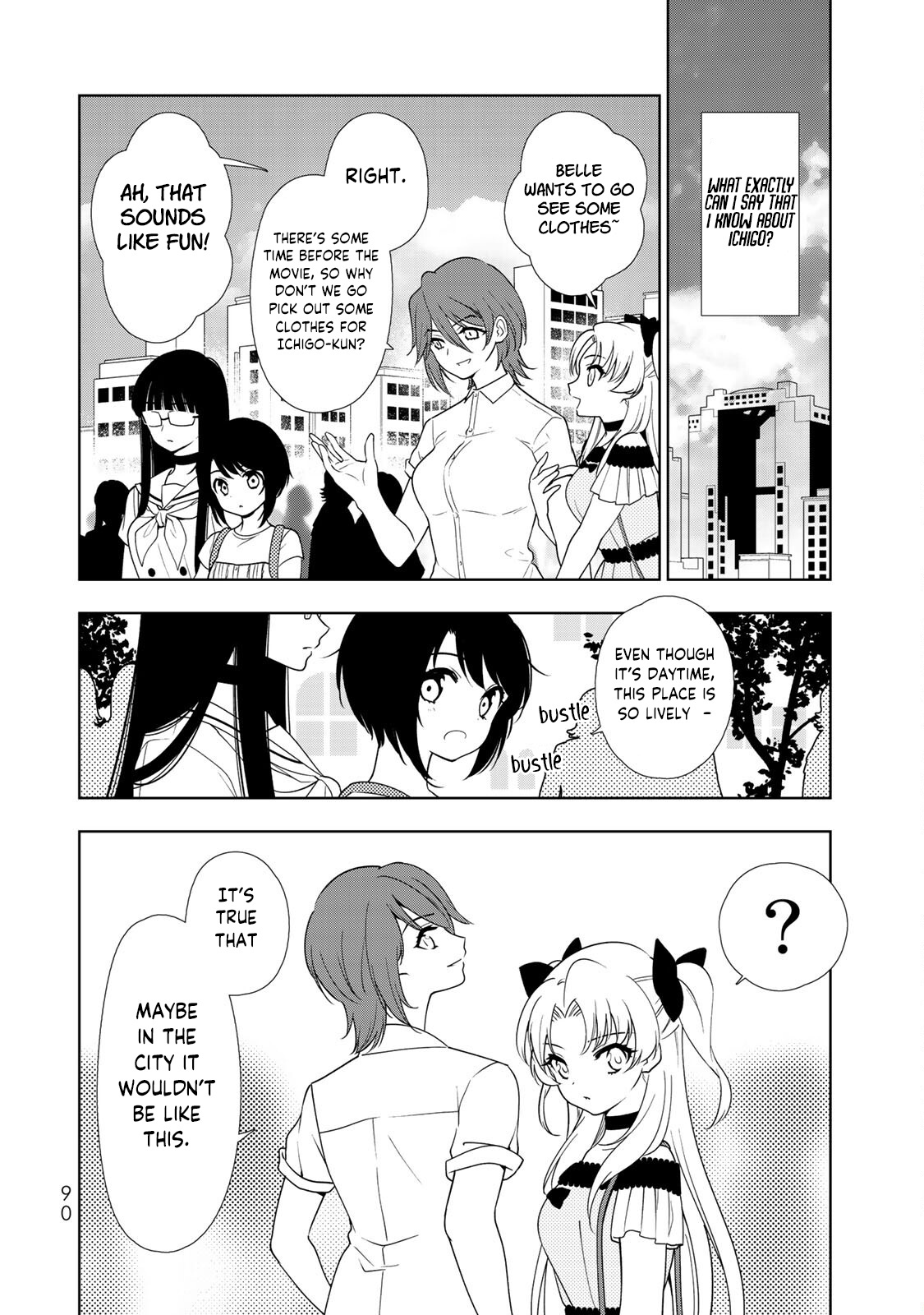 Kamitsuki Gakuen - Vol.2 Chapter 8: Spicy★Watch Out For The Double Date!!