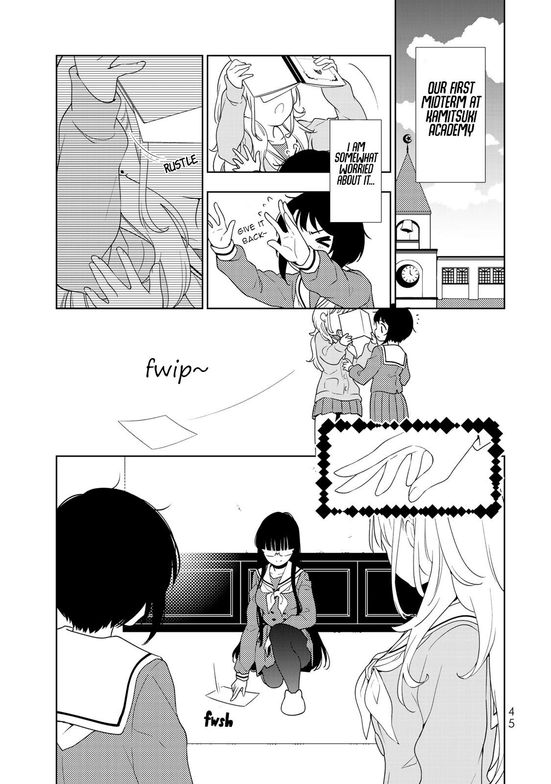 Kamitsuki Gakuen - Vol.2 Chapter 7: Leave Me Alone! Peachy Feelings Are Delicate!?