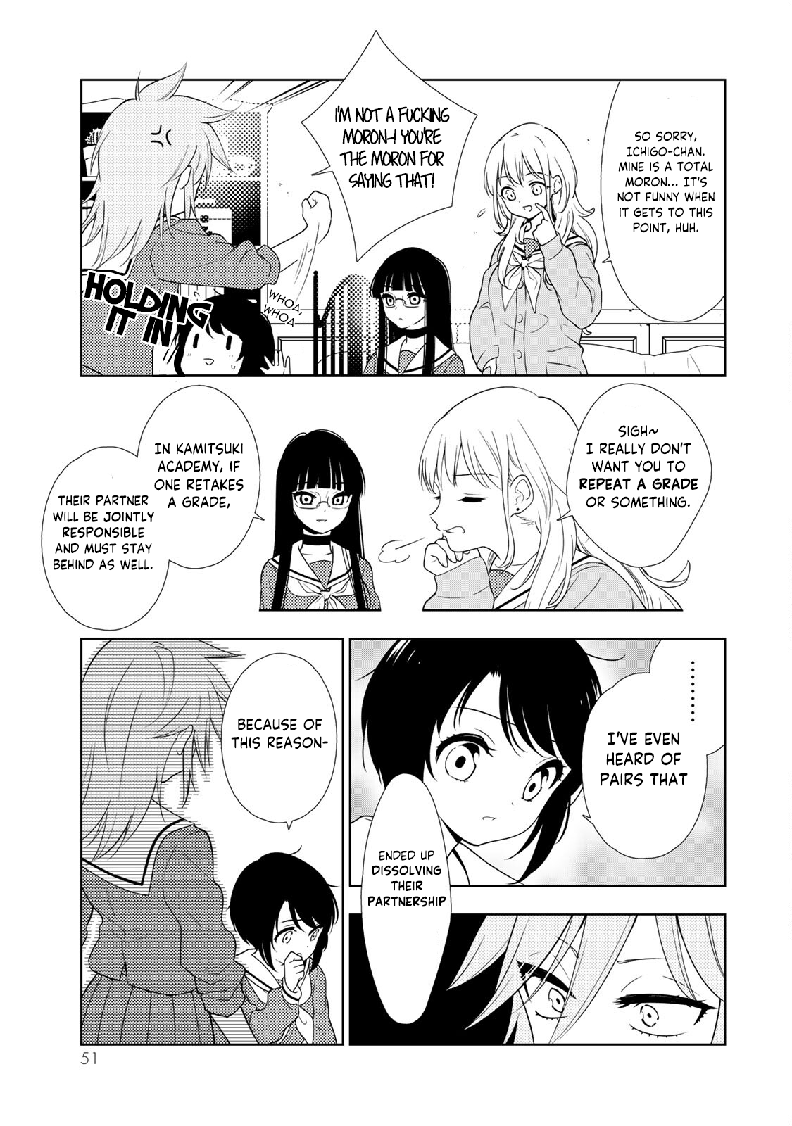 Kamitsuki Gakuen - Vol.2 Chapter 7: Leave Me Alone! Peachy Feelings Are Delicate!?