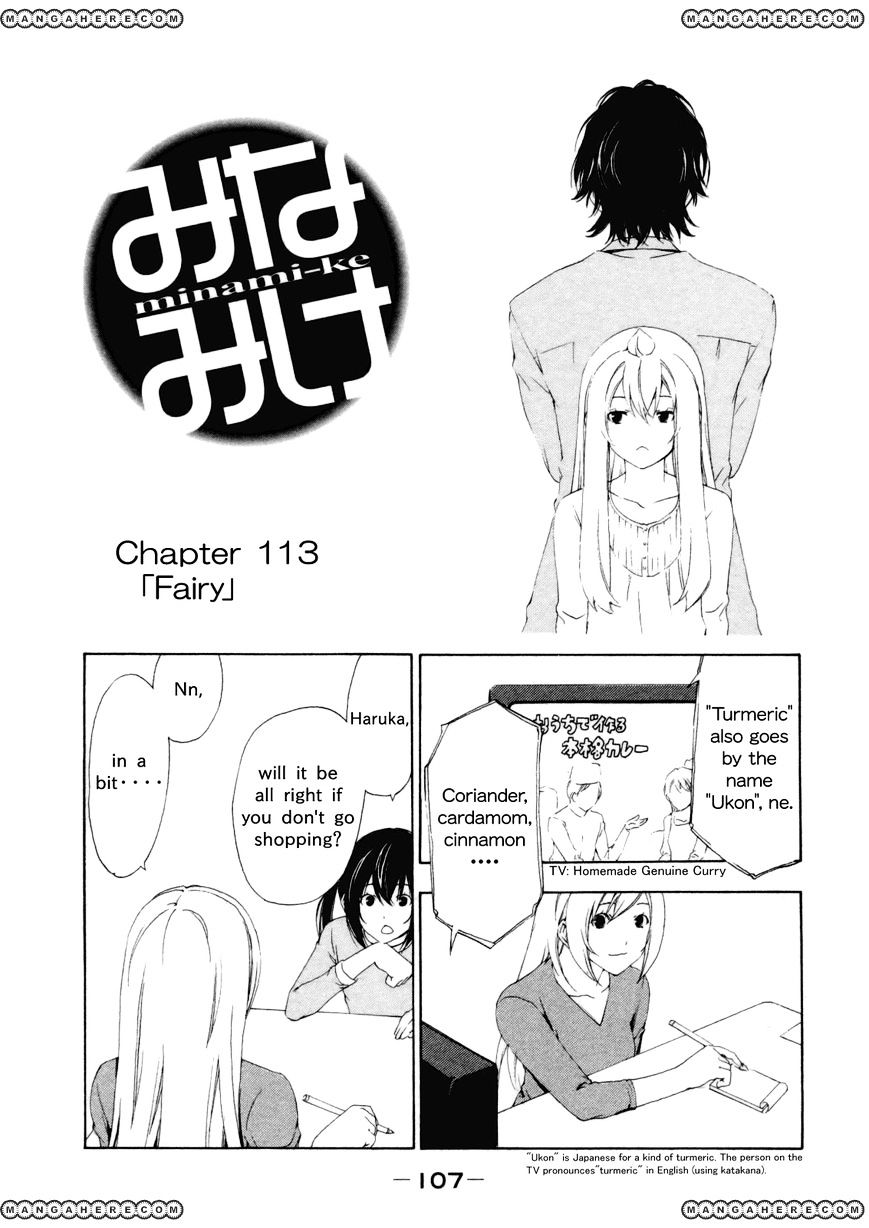 Minami-Ke - Vol.8 Chapter 113 : Fairy