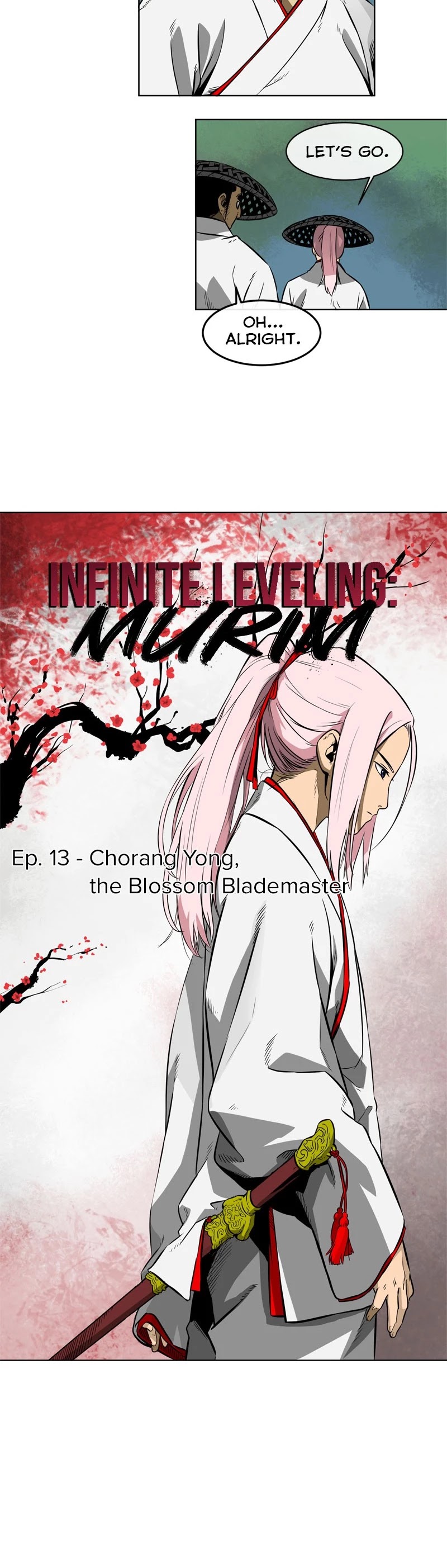 Infinite Leveling: Murim - Chapter 13: Ep. 13 - Chorang Yong, The Blossom Blademaster