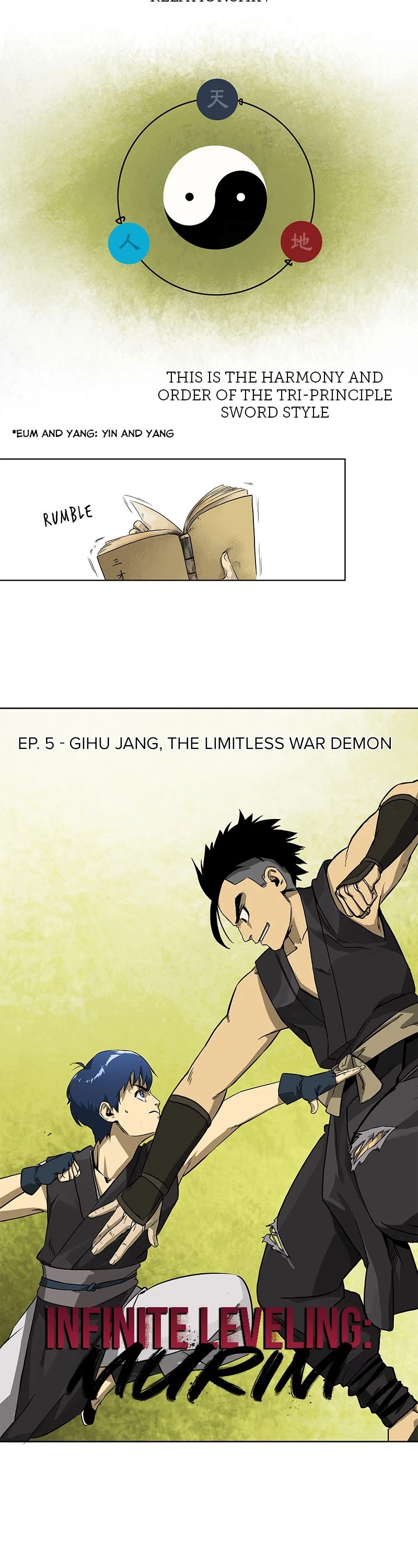 Infinite Leveling: Murim - Chapter 5: Ep. 5 - Gihu Jang, The Limitless War Demon