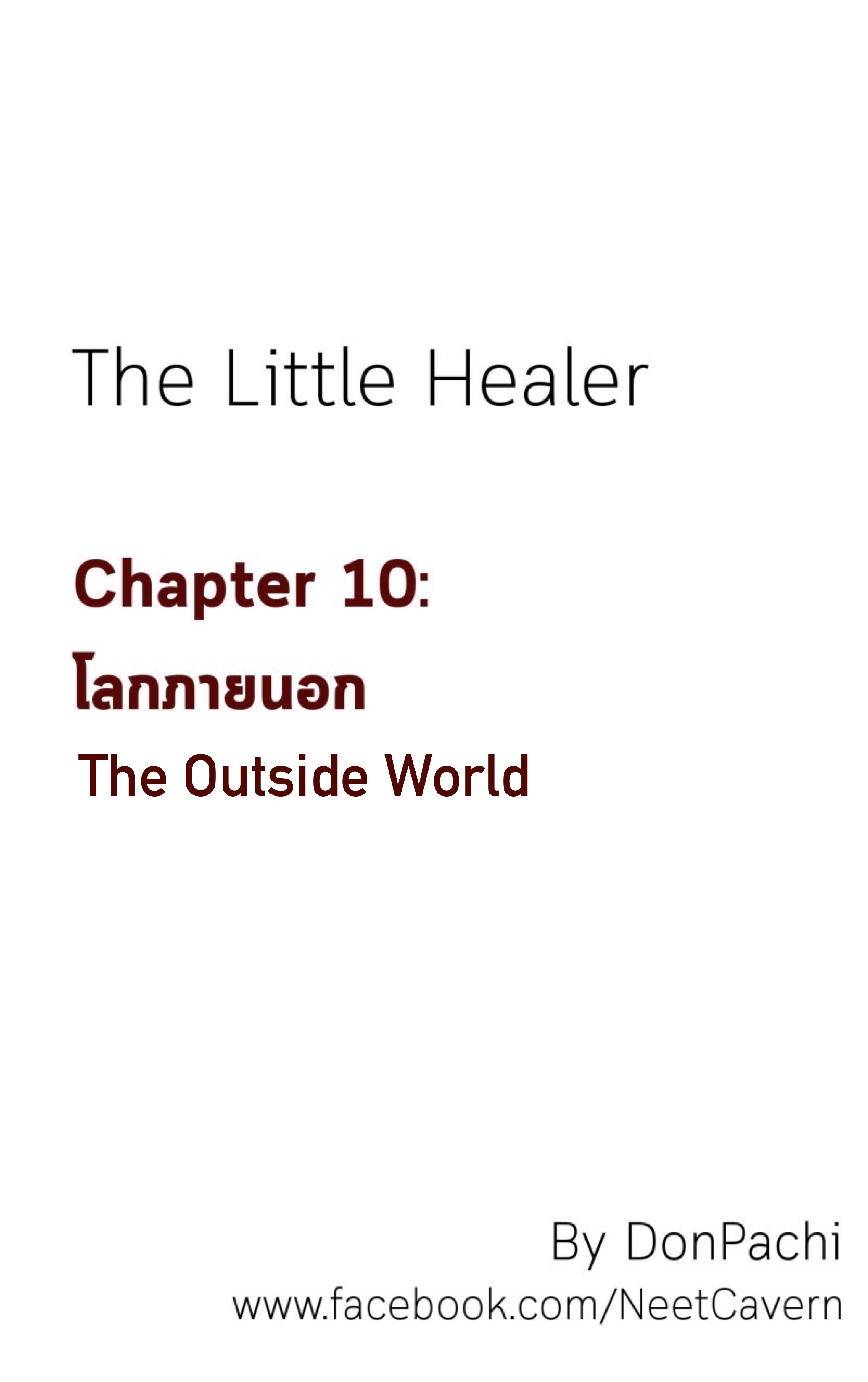 The Little Healer - Chapter 10: The Outside World