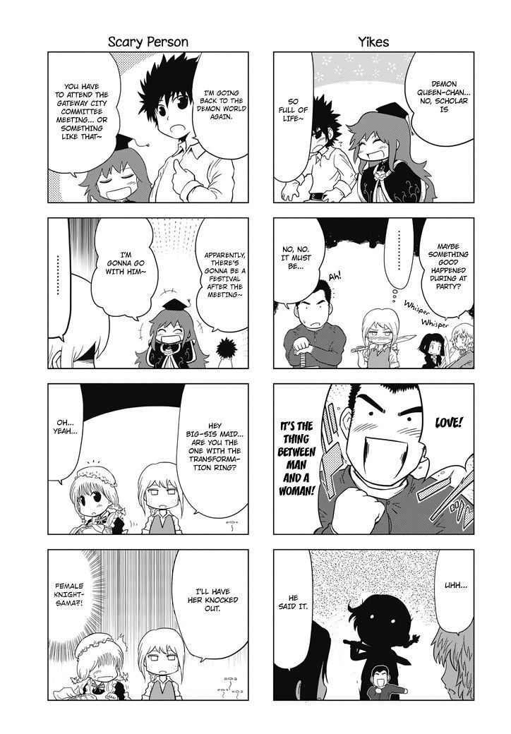 Maoyuu 4-Koma: You're Horrible, Maou-Sama! - Chapter 10 : I Can T Remain A Daydreaming Demon Queen