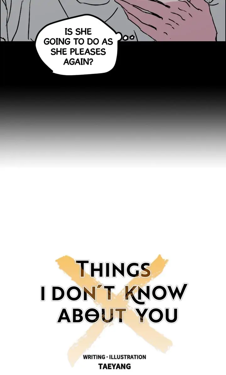 Things I Don't Know About You - Chapter 58