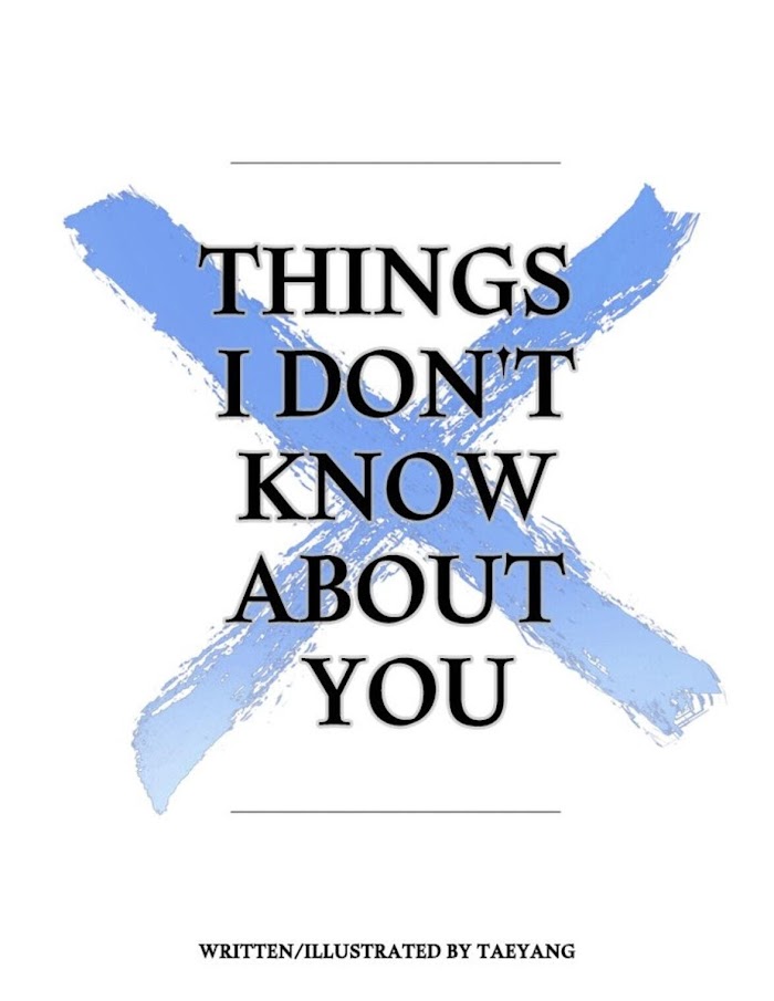 Things I Don't Know About You - Chapter 11