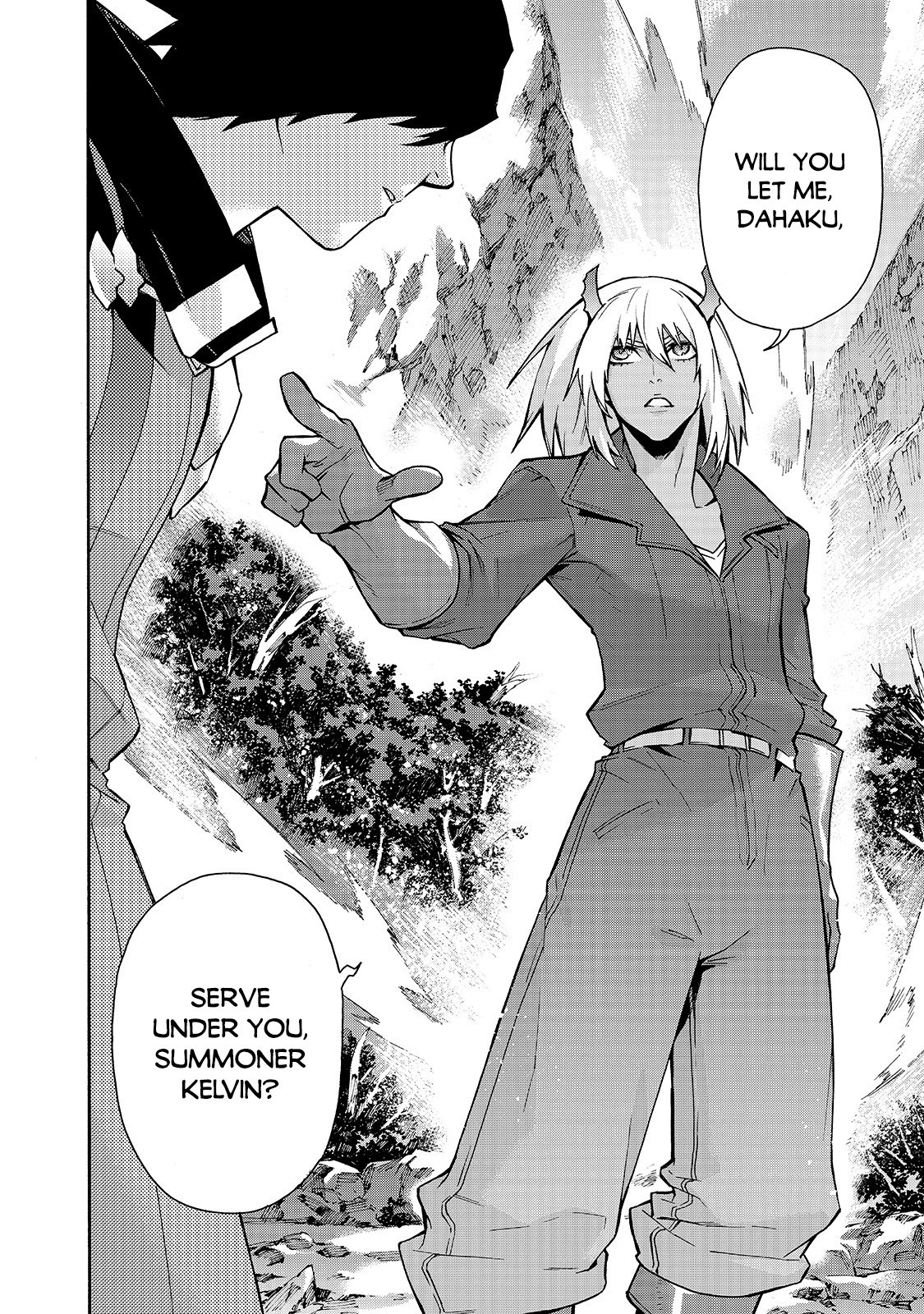 Kuro No Shoukanshi - Chapter 62: Jet Black Dragon Dahaku Iii