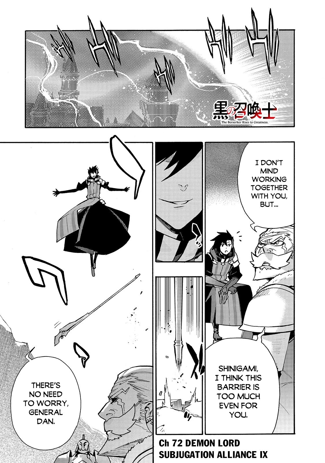 Kuro No Shoukanshi - Chapter 72