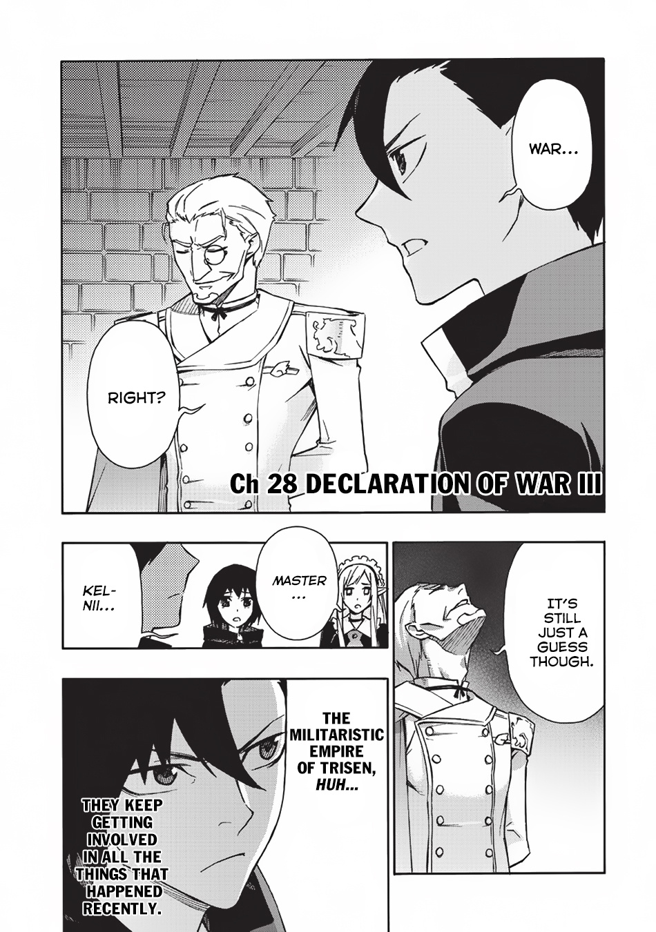 Kuro No Shoukanshi - Chapter 28: Declaration Of War Iii