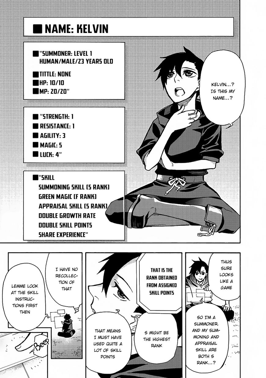 Kuro No Shoukanshi - Chapter 1