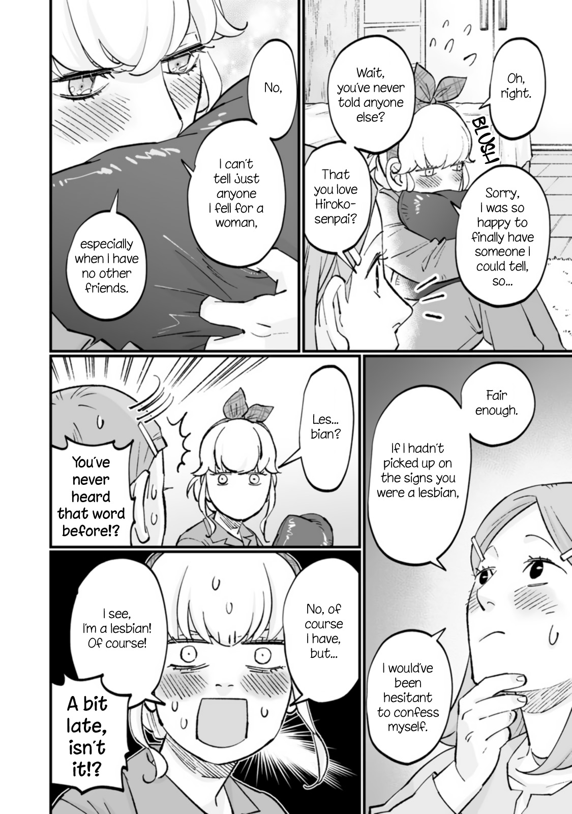 Ayaka-Chan Wa Hiroko-Senpai Ni Koishiteru - Vol.1 Chapter 9