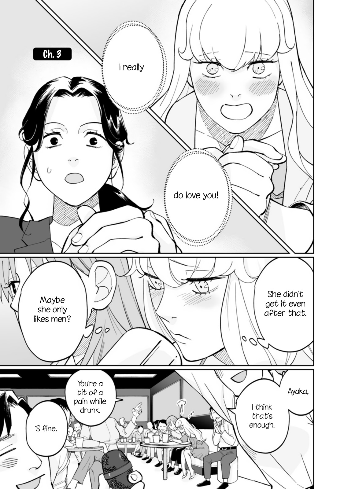 Ayaka-Chan Wa Hiroko-Senpai Ni Koishiteru - Vol.1 Chapter 3