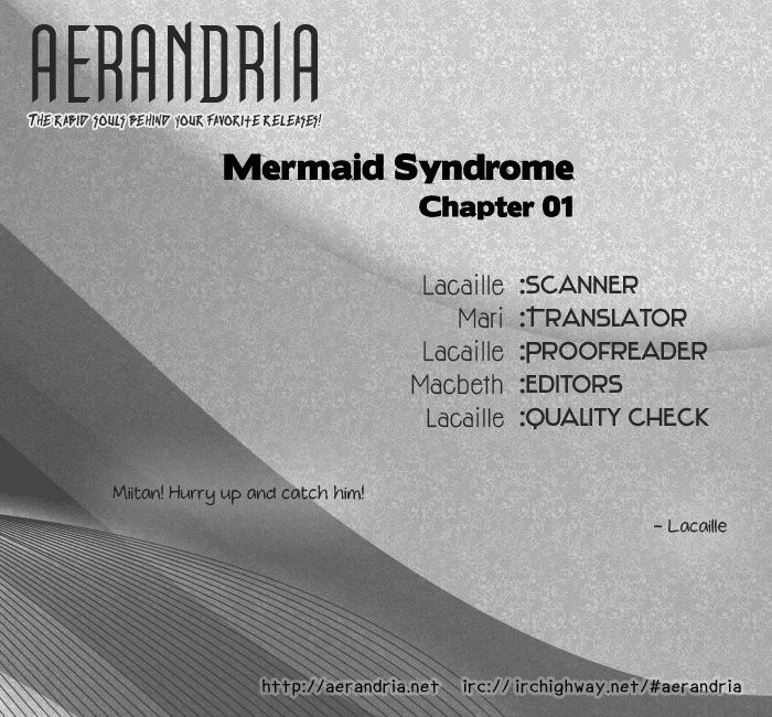 Mermaid Syndrome - Vol.1 Chapter 1 : Mermaid Syndrome