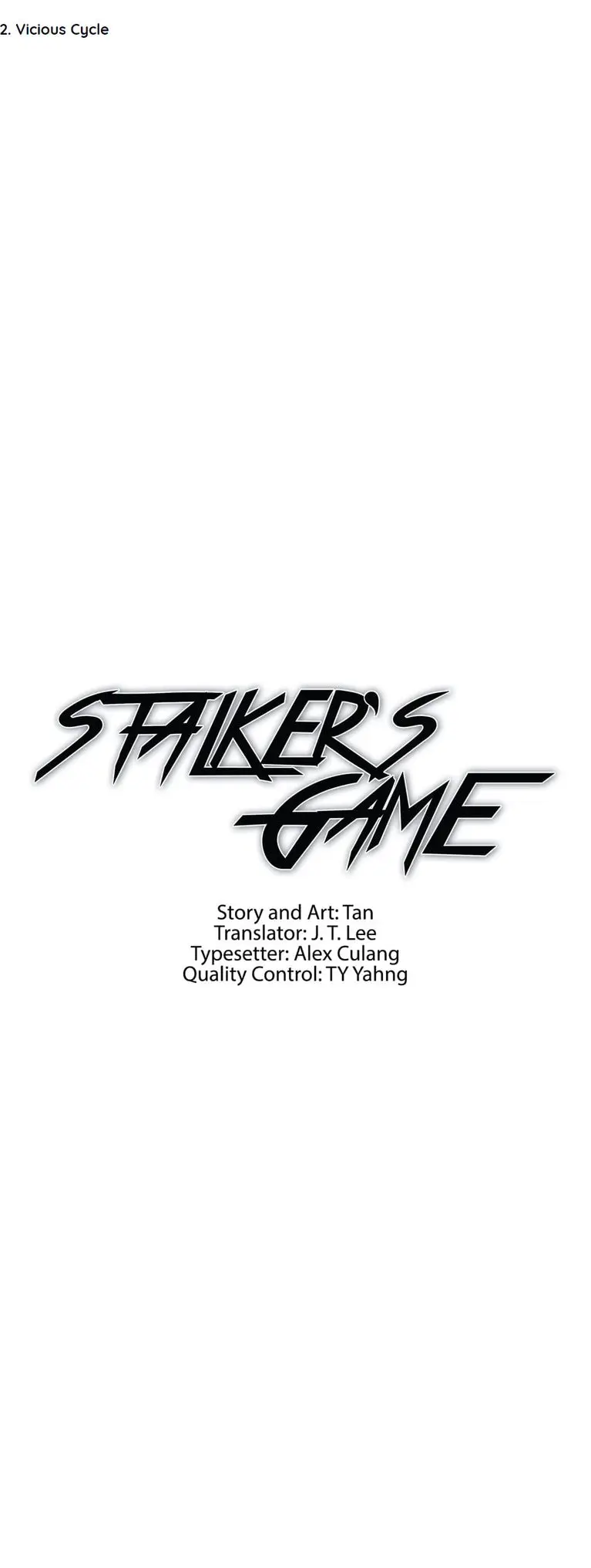 Stalker's Game - Chapter 2:  Vicious Cycle