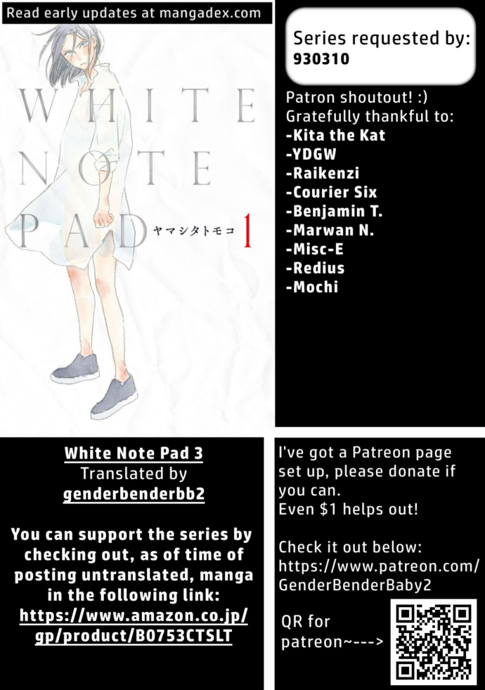 White Note Pad - Vol.1 Chapter 3: Episode 3