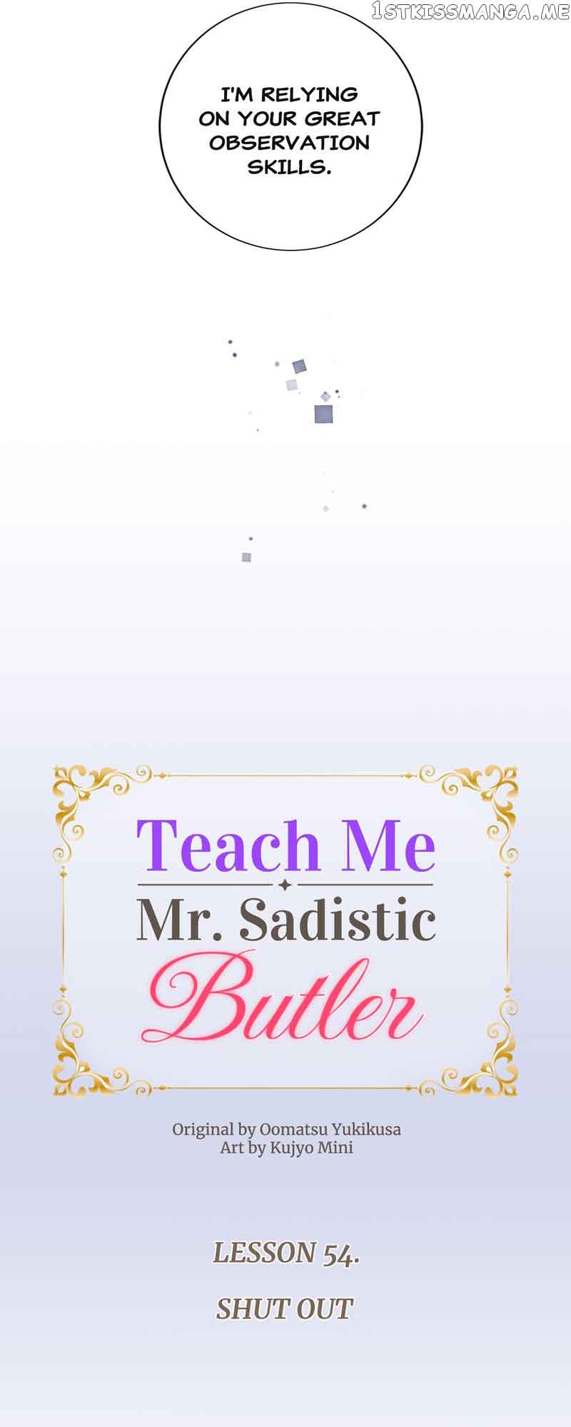 Teach Me, Mr. Sadistic Butler - Chapter 54