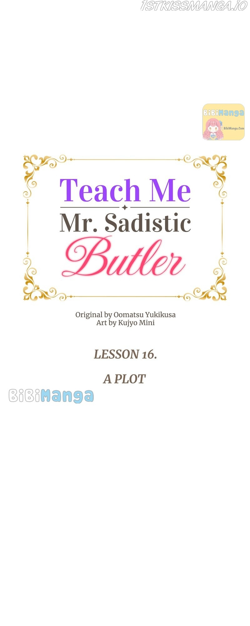 Teach Me, Mr. Sadistic Butler - Chapter 16