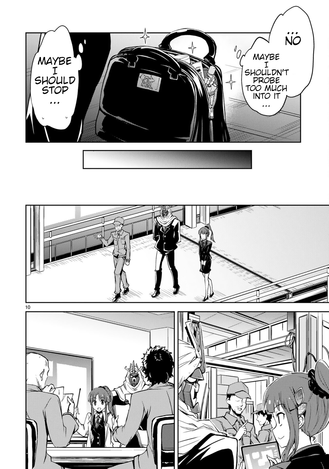 Kuroitsu-San In The Superhuman Research & Development Department - Chapter 5: Absolute Zero Chief Of Staff's Business Trip