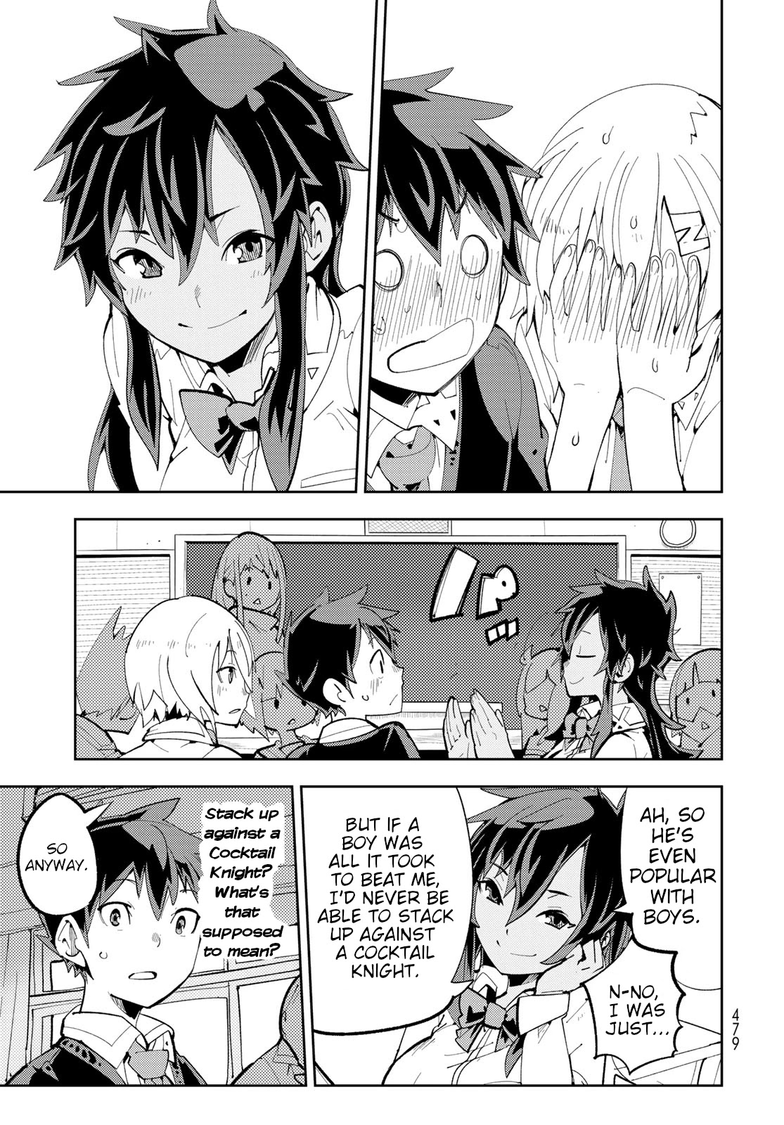 Spill It, Cocktail Knights! - Chapter 8: (Who Is) Transfer Student's Favorite, Spill It!