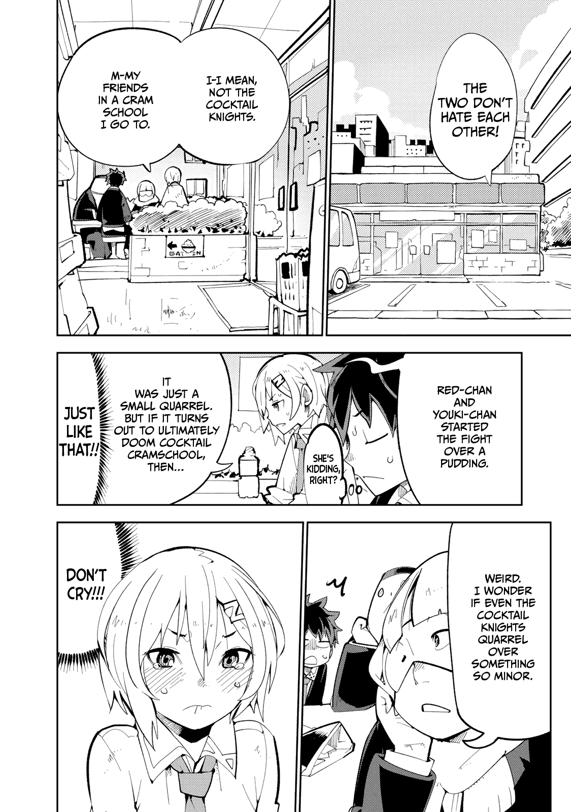 Spill It, Cocktail Knights! - Chapter 3: The Quarrel, Spill It!