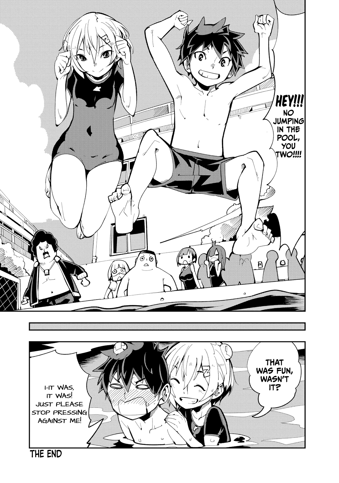 Spill It, Cocktail Knights! - Vol.1 Chapter 4.5: Omake: Pool Lessons