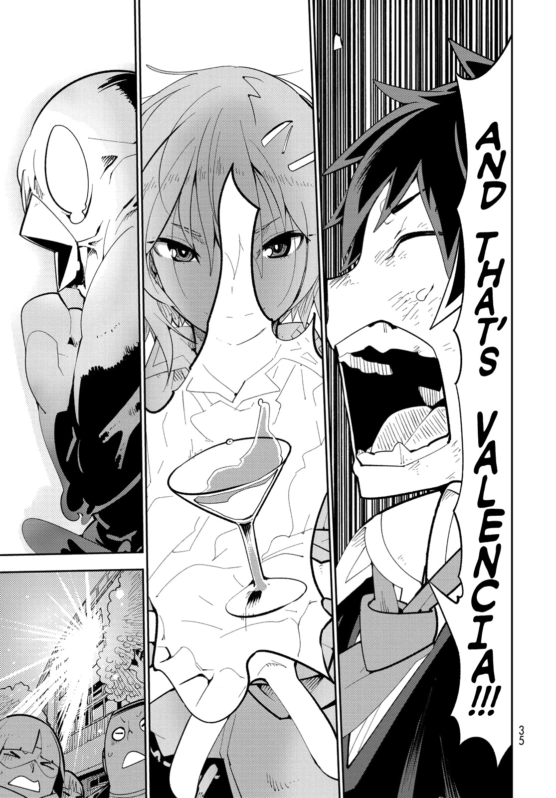 Spill It, Cocktail Knights! - Chapter 1: The True Identity Of The Magical Girl, Spill It!