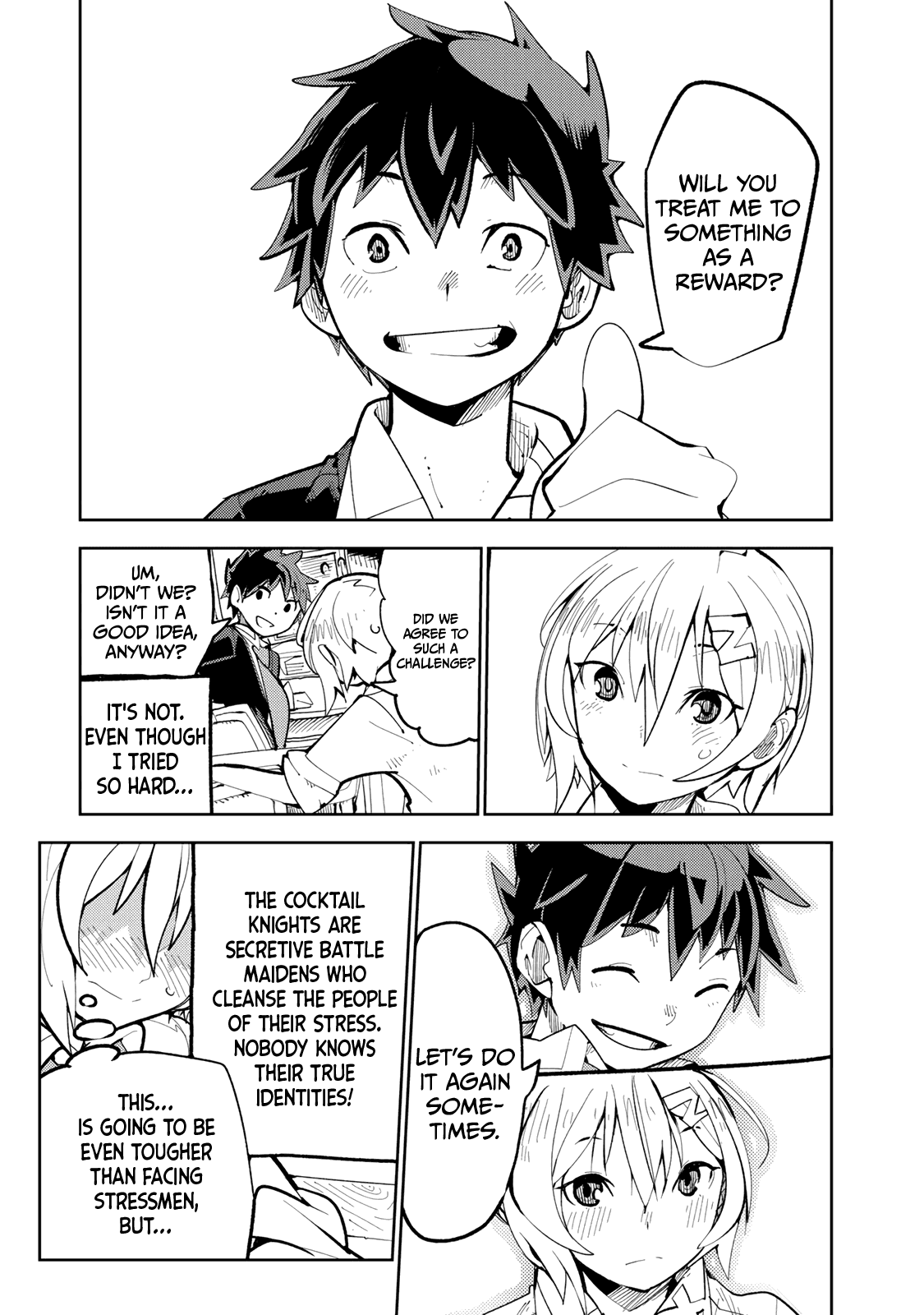 Spill It, Cocktail Knights! - Chapter 4: Prince's Cheering, Spill It!