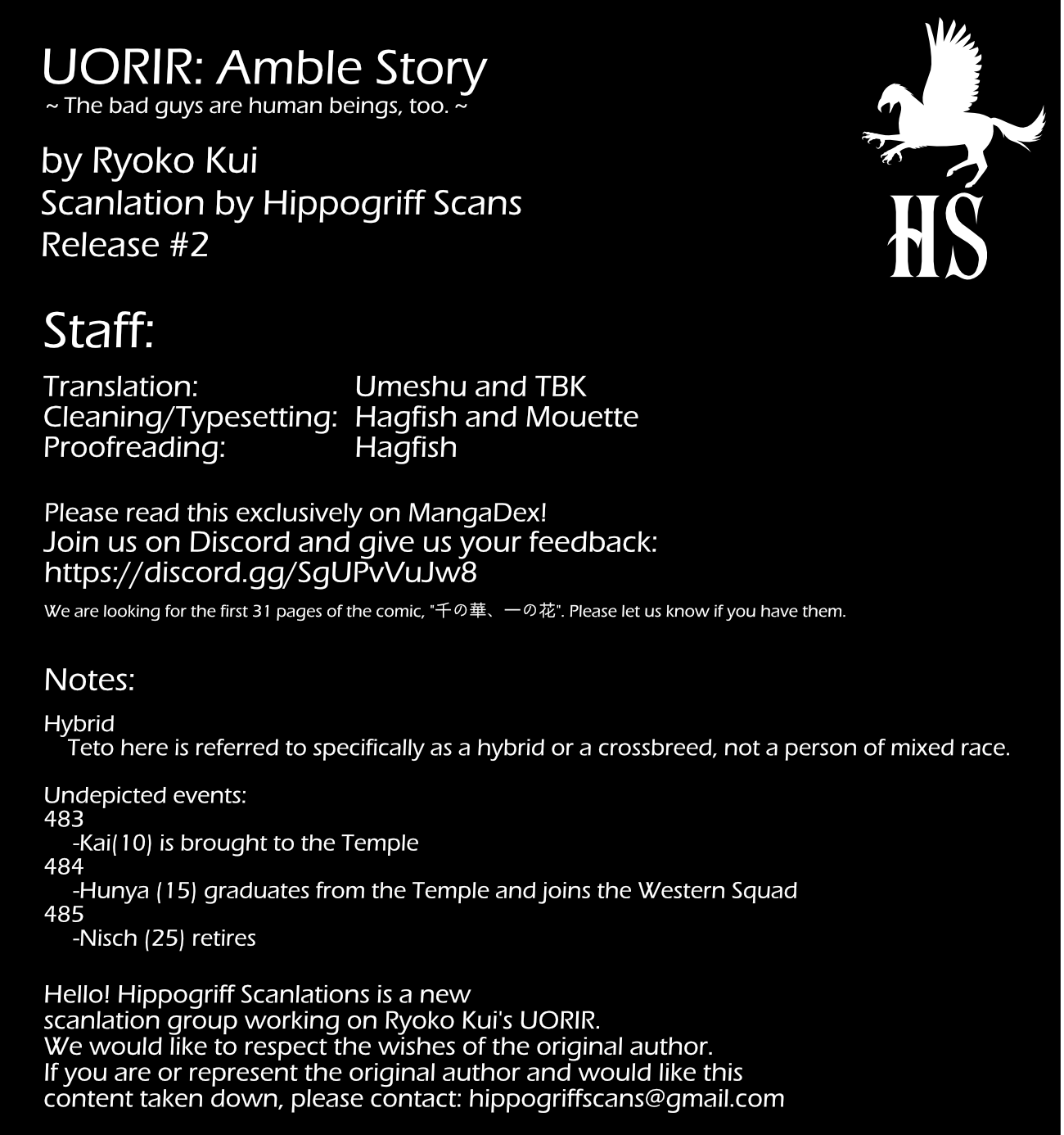 Uorir: Amble - Chapter 2