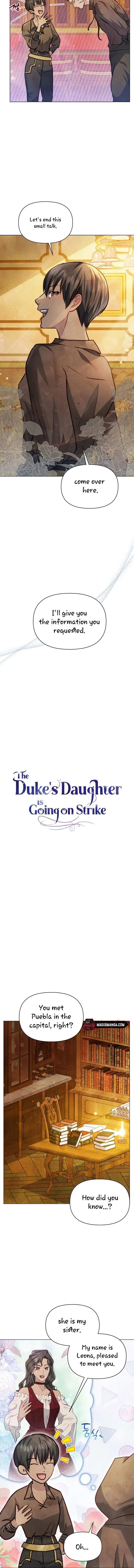 The Duke’s Daughter Is Going On Strike - Chapter 23