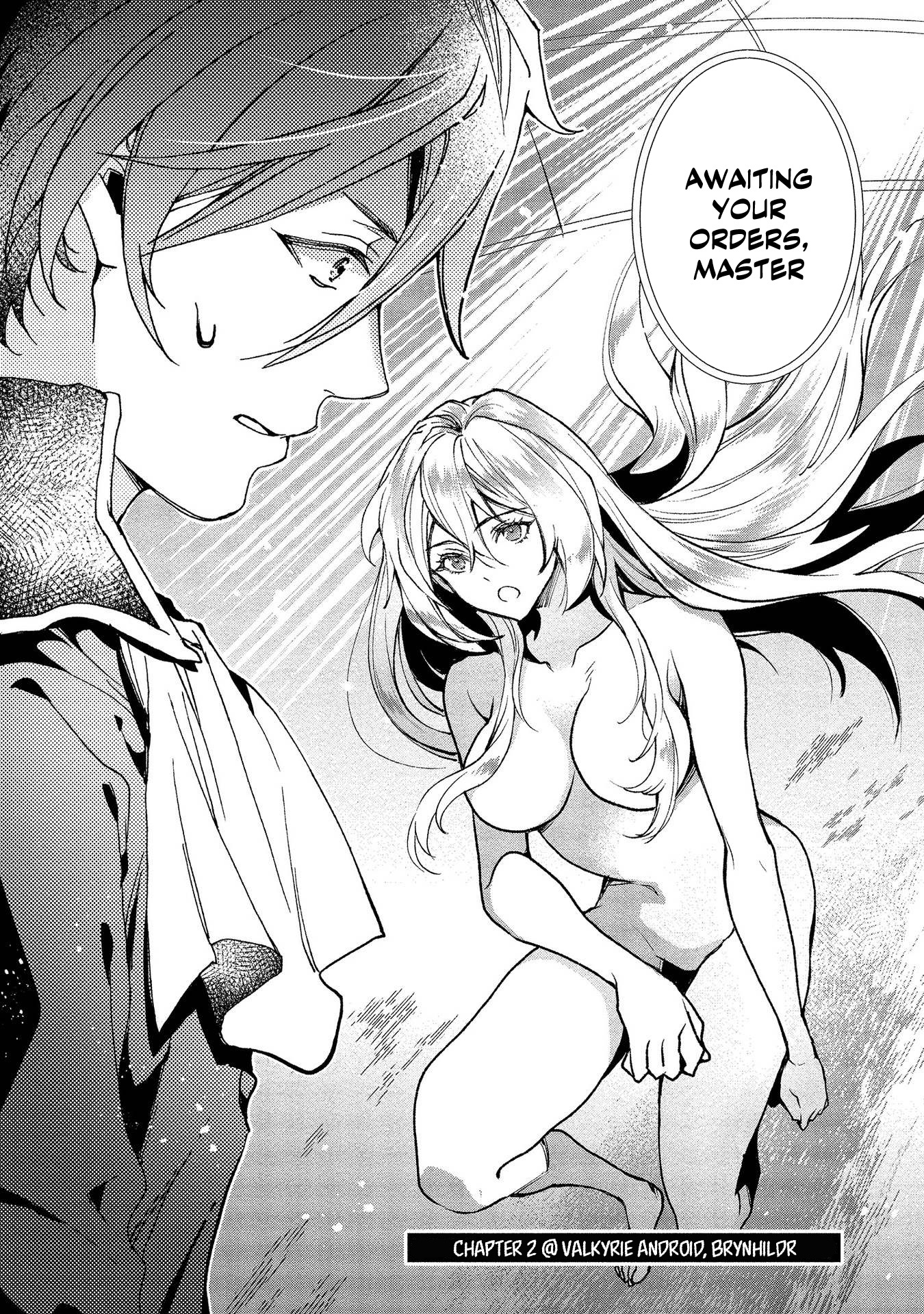 Class Shoukan Ni Makikomareta Kyoushi, Hazure Sukiru De Kikai Shoujo Wo Shuuri Suru - Vol.1 Chapter 2: Valkyrie Android, Brynhildr