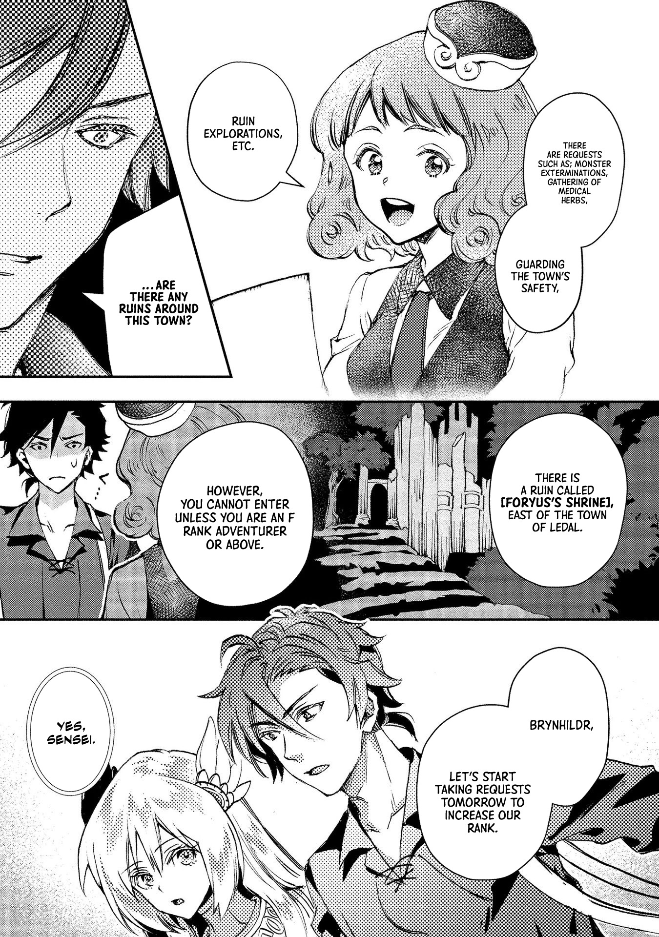 Class Shoukan Ni Makikomareta Kyoushi, Hazure Sukiru De Kikai Shoujo Wo Shuuri Suru - Vol.1 Chapter 4: The Town Of Ledal