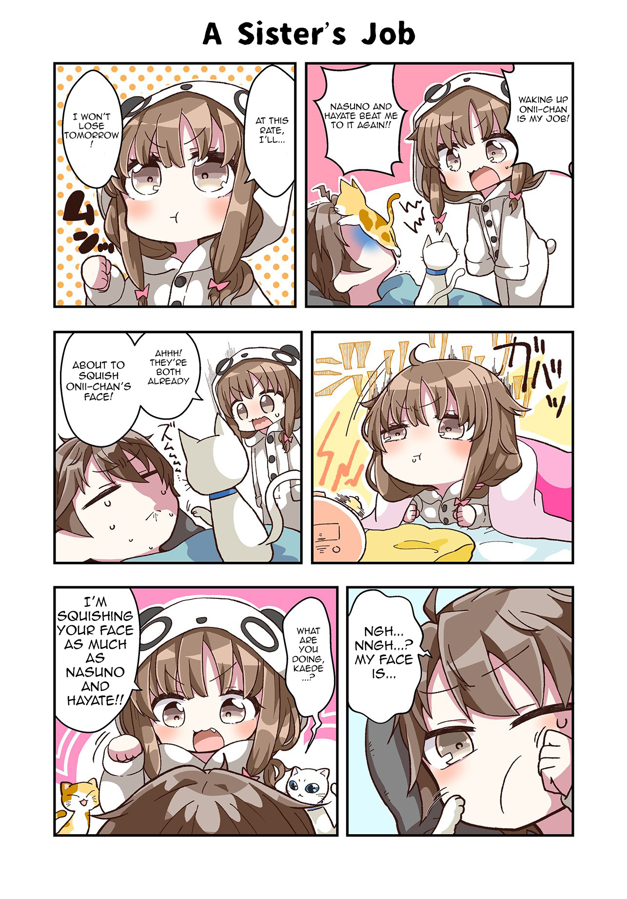 Aobuta 6-Koma - Chapter 10: A Sister S Job