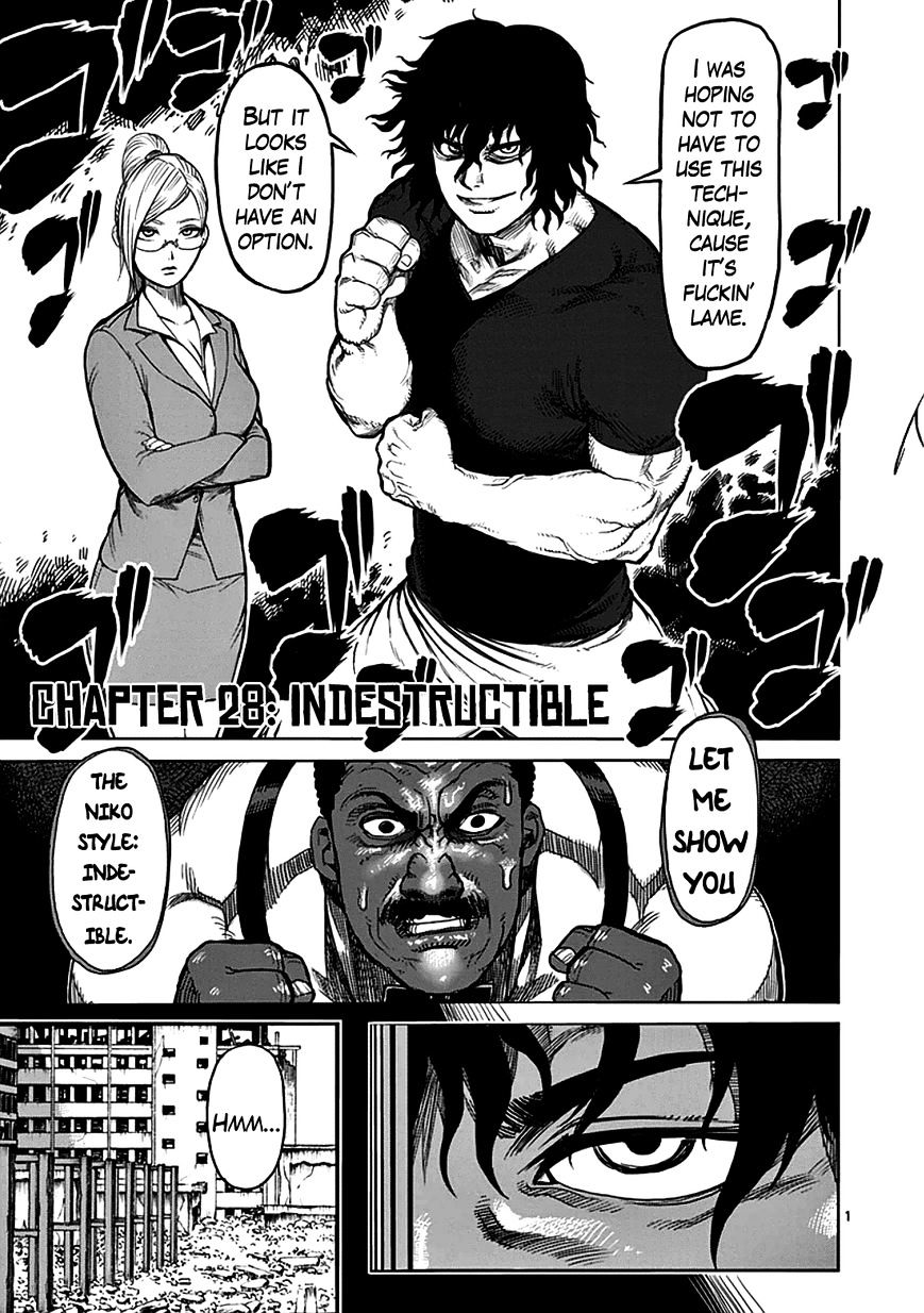 Kengan Ashua - Vol.4 Chapter 28 : Indestructible