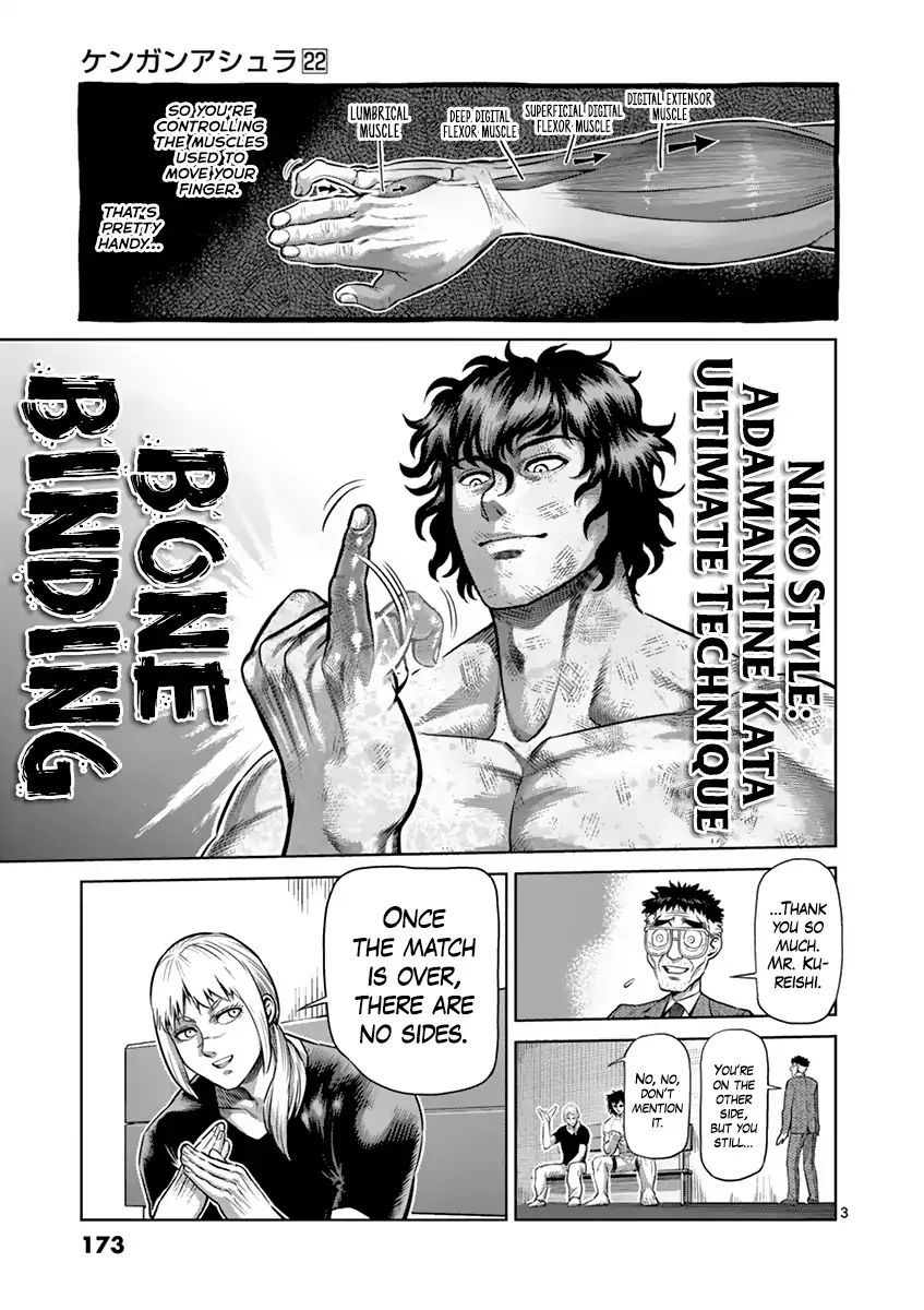 Kengan Ashua - Vol.22 Chapter 190: Bone