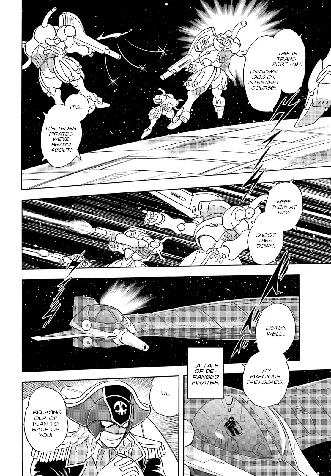 Mobile Suit Crossbone Gundam Seerauber - Chapter 1: Born-And-Bred Pirates