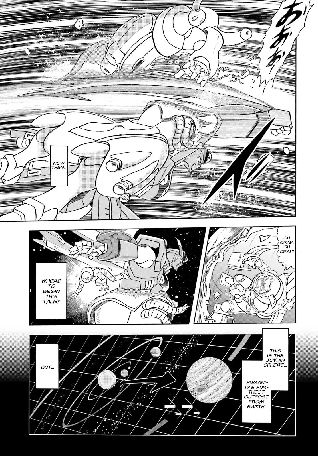 Mobile Suit Crossbone Gundam Seerauber - Chapter 1: Born-And-Bred Pirates