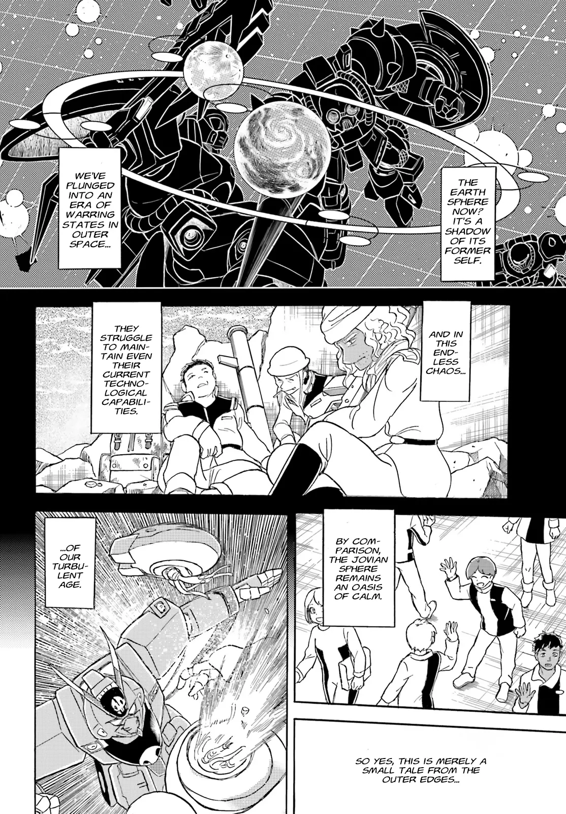 Mobile Suit Crossbone Gundam Seerauber - Chapter 1: Born-And-Bred Pirates