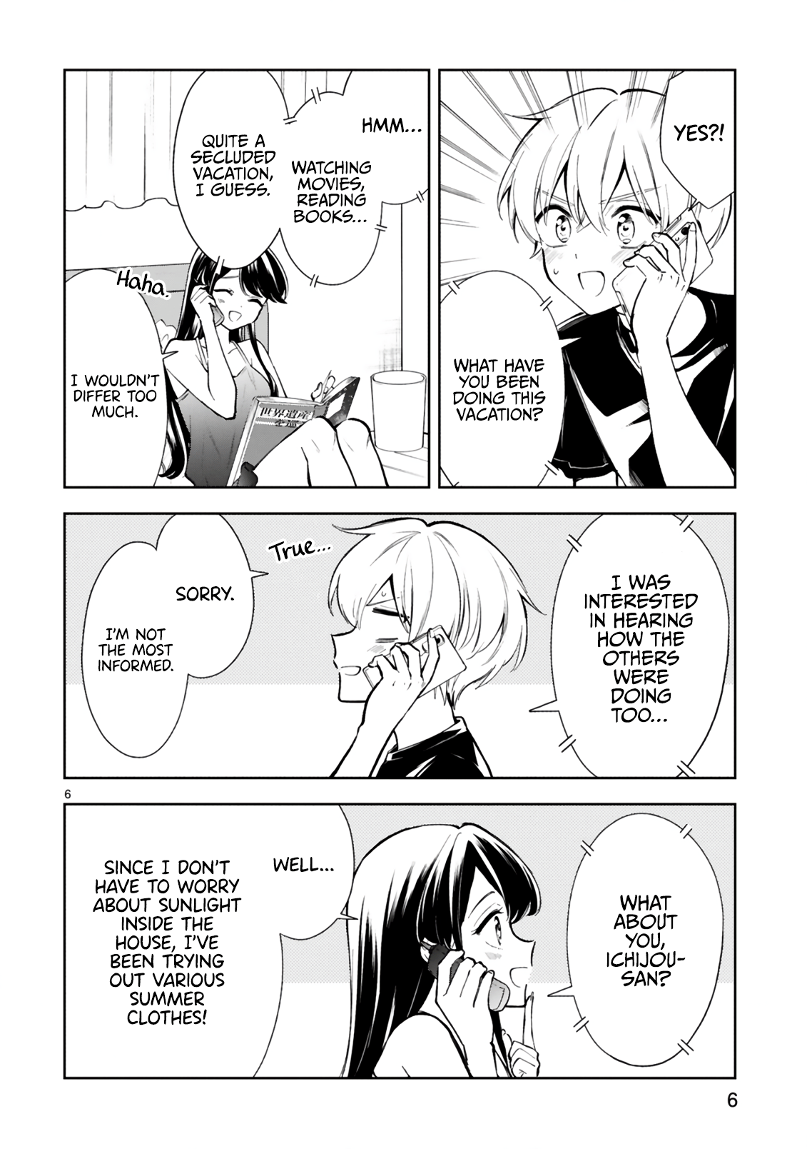 Ichijou-San Wa Kao Ni Deyasui - Chapter 18