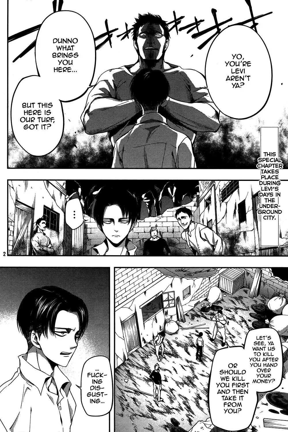 Shingeki No Kyojin - Birth Of Levi - Vol.tbd Extra Edition 5: Levi And The Encounter Nobody Knows?