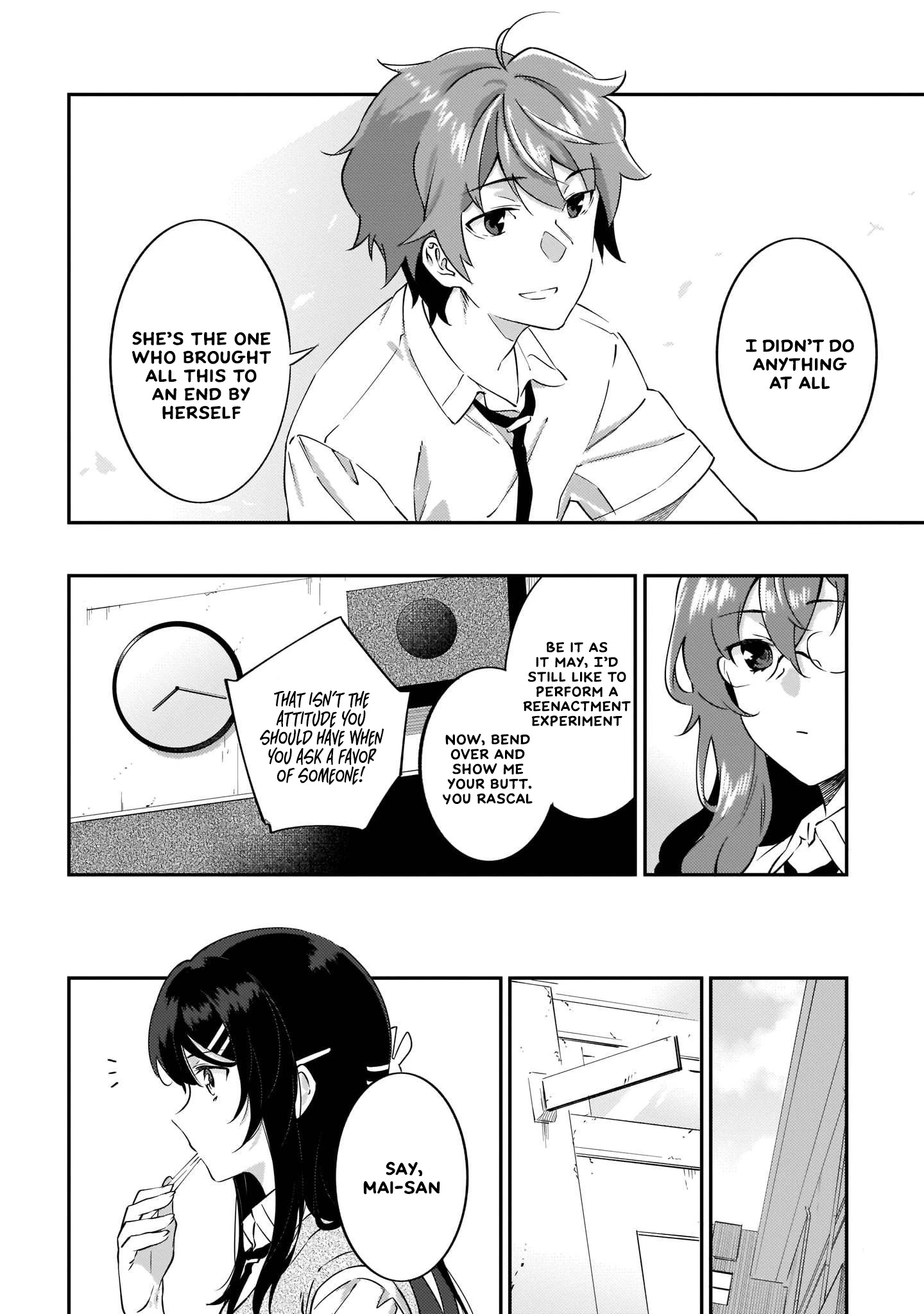 Seishun Buta Yaro Wa Petit Devil Kouhai No Yume Wo Minai - Chapter 12 [End]